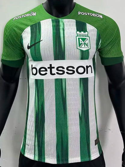 2025-25 Atletico Nacional Home Player Version Soccer Jersey