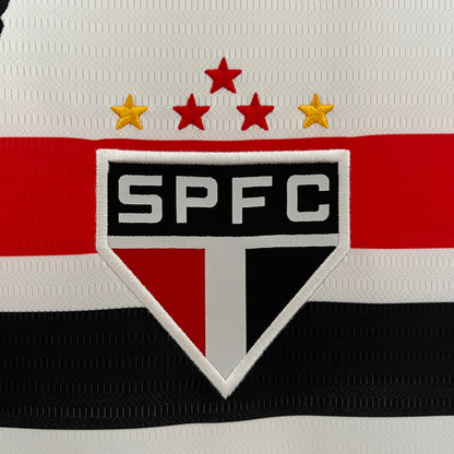 2025-25 Sao Paulo Home Soccer Jersey