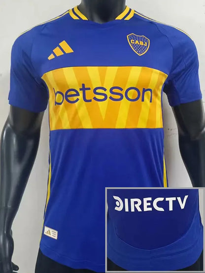 2025-25 Boca Juniors Home Player Soccer Jersey