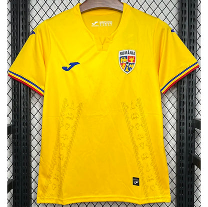 Romania Home Fans Soccer Jersey