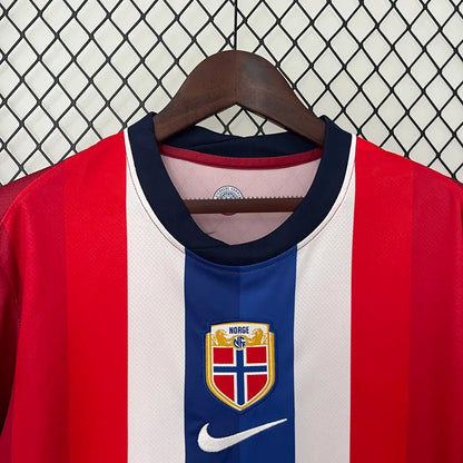 2024-25 Norway Home Fans Soccer Jersey