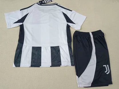 2024-25 Juventus Kids Home Soccer Jersey Suit