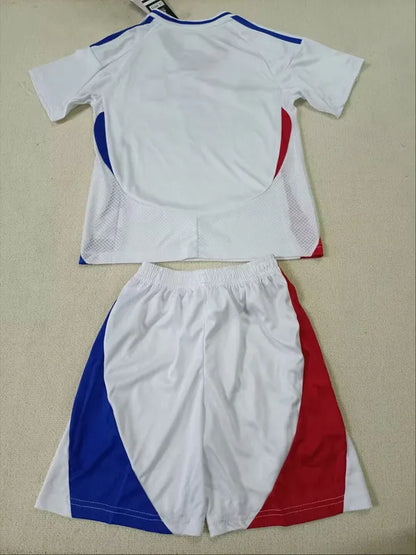 2024-25 Lyon Kids Home Soccer Jersey Suit