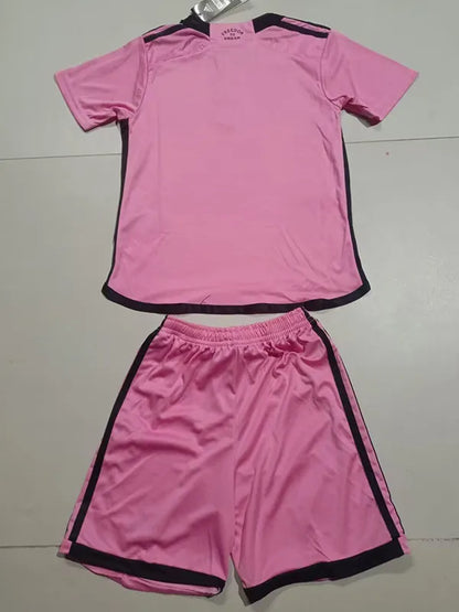 2024-25 Inter Miami  Kids Home Soccer Jersey Suit