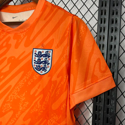 England 24/25 Orange Goalkeeper Fan Version