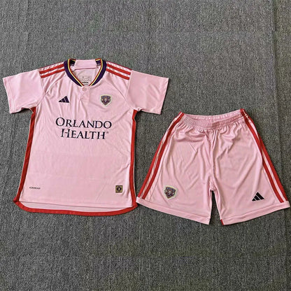 2024-25 Orlando City Kids Home Soccer Jersey Suit