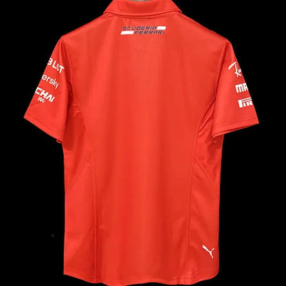 Ferrari Red Polo Team T-Shirt