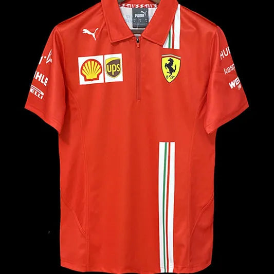 Ferrari Red Polo Team T-Shirt