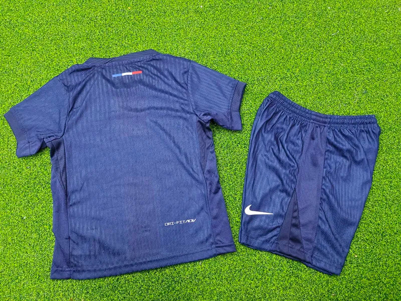 2024-25 Paris SG Kids Home Soccer Jersey Suit