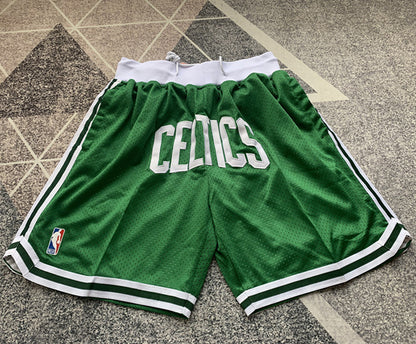 Celtics Green NBA Shorts