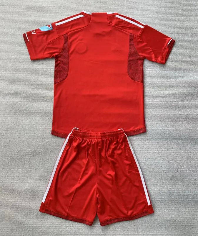 2024-25 Chicago Fire Kids Home Soccer Jersey Suit